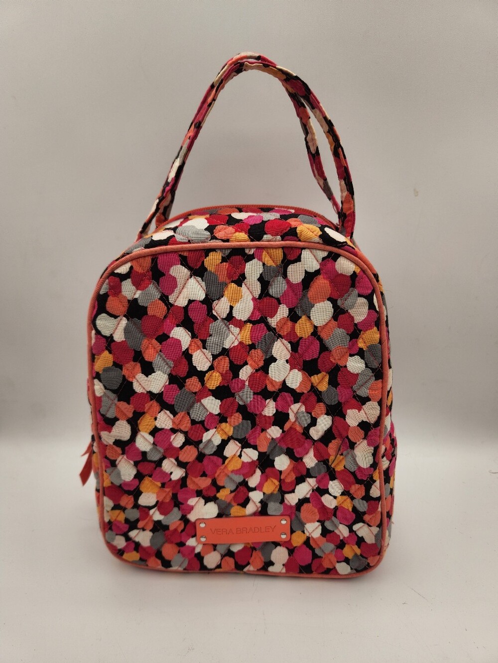 Vera Bradley Confetti Pattern (Now Retired) Top-Handle Lunch Bag